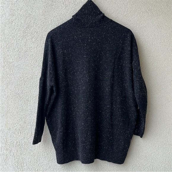 COS Speckle Batwing Turtleneck Sweater - 100% Wool - Picture 7 of 7